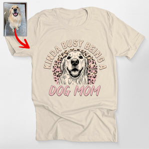 Dog Mom Custom Pet Classic T-Shirt