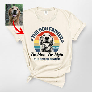 The Man The Myth The Dog Father Premium Heavyweights T-Shirt