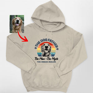 The Man The Myth The Dog Father Hoodie