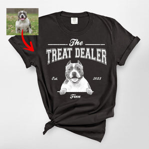 Treat Dealer Premium Heavyweights T-Shirt, Funny Dog Lovers Gift