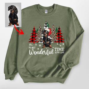 It's The Most Wonderful Time Of The Year, Gildan Sweatshirt For Dog Lovers