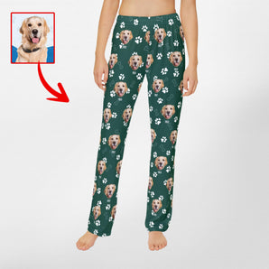 Personalized Pet Photo Pajamas Pants For Kids, Gifts For Family