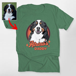 Retro Dog Portrait Classic T-Shirt – Gift for Dog Lovers