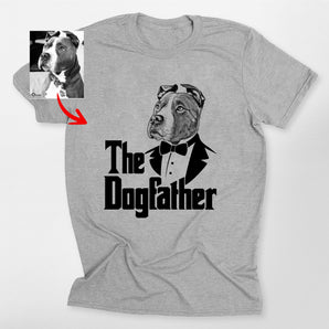 The DogFather - Customized Dogface on Classic T-shirt