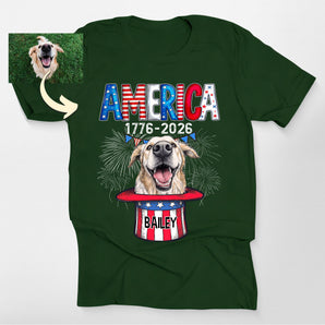 Custom Dogface AMERICA 1776 - 2026 Classic Shirt