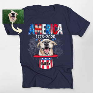 Custom Dogface AMERICA 1776 - 2026 Classic Shirt