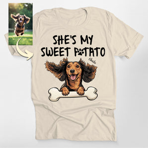 She’s My Sweet Potato Custom Dog Classic Tee