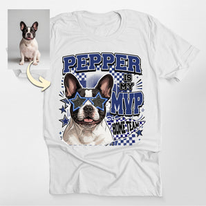 MVP Home Team Custom Dog Portrait Classic Tee