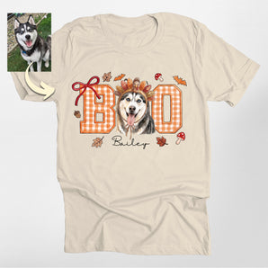 Custom Boo Pet Portrait Classic Tee