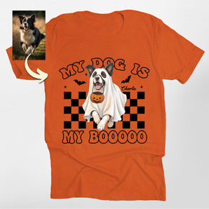 My Dog Is My Boo Custom Dog Portrait Classic Tee