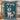 Checker Border Custom Pet Portrait Woven Blanket