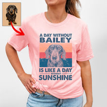 Load image into Gallery viewer, Pawarts | Heartfelt (A Day Without Puppy) Personalized Dog T-shirt For Dog Mom
