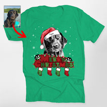 Load image into Gallery viewer, Pawarts | Gorgeous Xmas Custom Dog T-Shirt [For Pet Parents]
