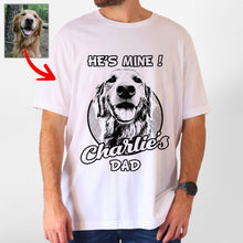 Load image into Gallery viewer, Pawarts - Incredibly Unique  Custom Dog T-shirts For Dog Dad
