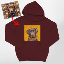 Load image into Gallery viewer, Pawarts | Custom Dog Art With Fall Vibe Hoodies
