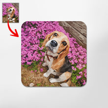 Load image into Gallery viewer, Pawarts | Customized Dog Cork Back Coaster
