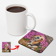 Load image into Gallery viewer, Pawarts | Customized Dog Cork Back Coaster
