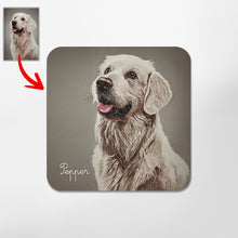 Load image into Gallery viewer, Pawarts | Customized Dog Cork Back Coaster
