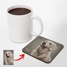 Load image into Gallery viewer, Pawarts | Customized Dog Cork Back Coaster
