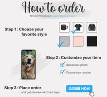 Load image into Gallery viewer, Pawarts | Christmas Vibes Customized Dog Portrait Hoodies For Human
