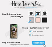 Load image into Gallery viewer, Pawarts | Galaxy Customized Dog Portrait Unisex T-shirt [For Humans]
