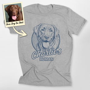 Personalized Lab's Human T-shirt