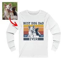 Load image into Gallery viewer, Pawarts | Amazing Best Dog Dad Custom Dog Long Sleeve Shirt
