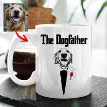 Load image into Gallery viewer, Pawarts - [The DogFather] Personalized Custom Mug For Dog Dad
