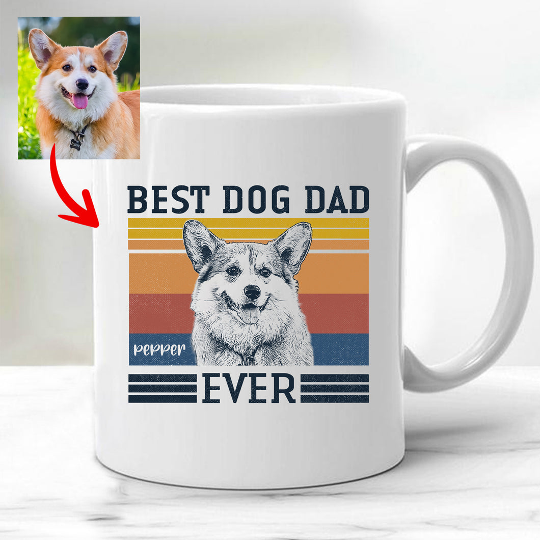 Pawarts | Amazing Best Dog Dad Mug
