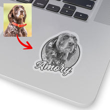Load image into Gallery viewer, Pawarts | Customized Sketch Dog Portrait Stickers

