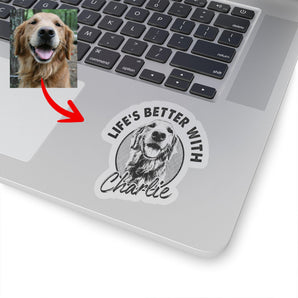 Pawarts | Personalized Dog Portrait Stickers - Pawarts