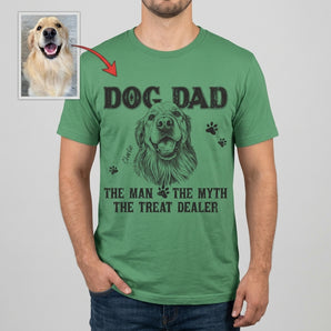 Dog Dad The Treat Dealer Classic T-Shirt