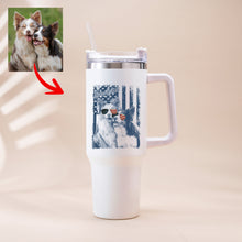 Load image into Gallery viewer, Pawarts - Excellent Custom Dog Tumbler For Patriotic Human
