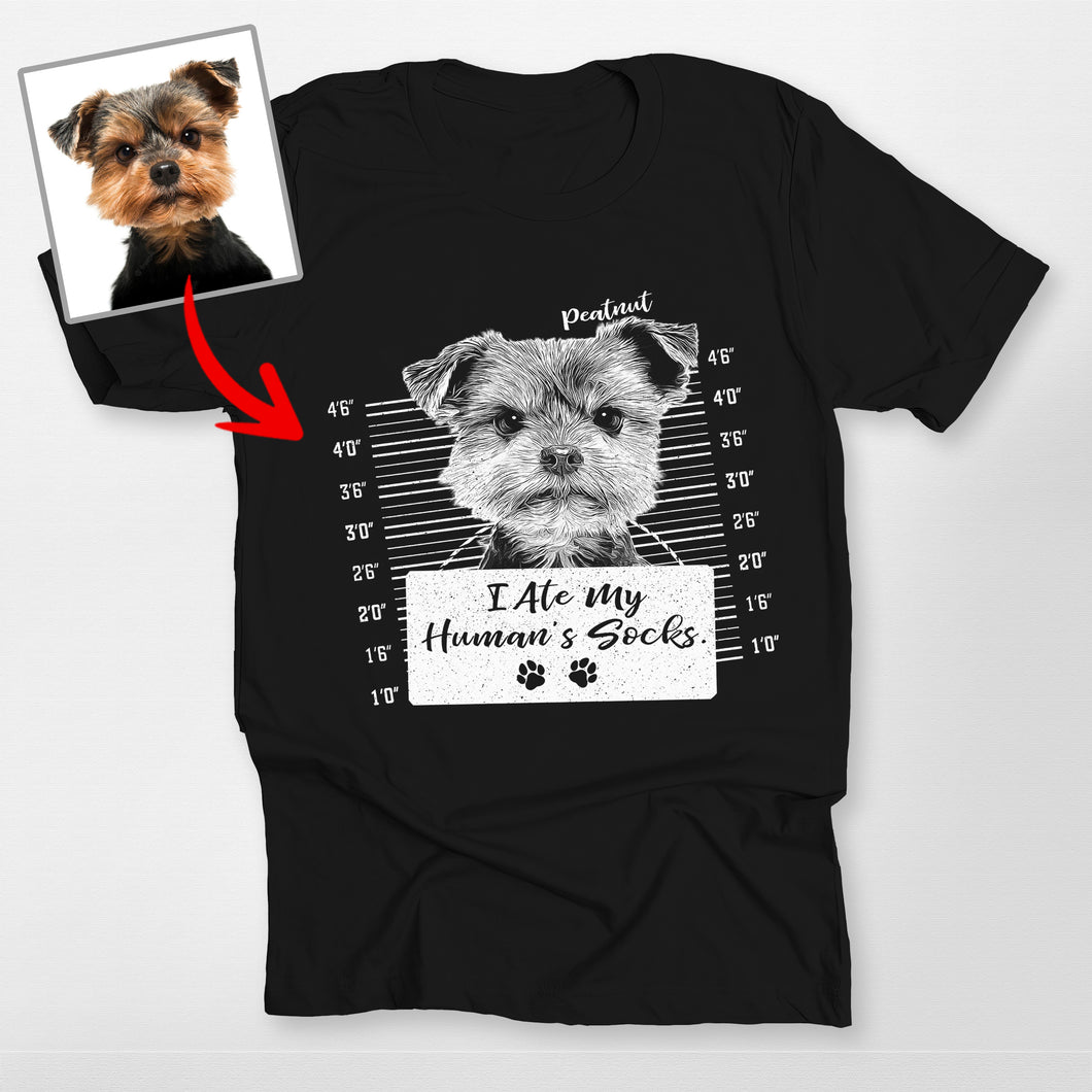 Pawarts | Customized Funny Dog Shaming T-shirt For Human