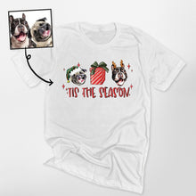 Load image into Gallery viewer, Pawarts | [Tis The Season] Personalized Dog T-shirt For Human
