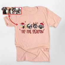 Load image into Gallery viewer, Pawarts | [Tis The Season] Personalized Dog T-shirt For Human
