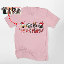 Load image into Gallery viewer, Pawarts | [Tis The Season] Personalized Dog T-shirt For Human
