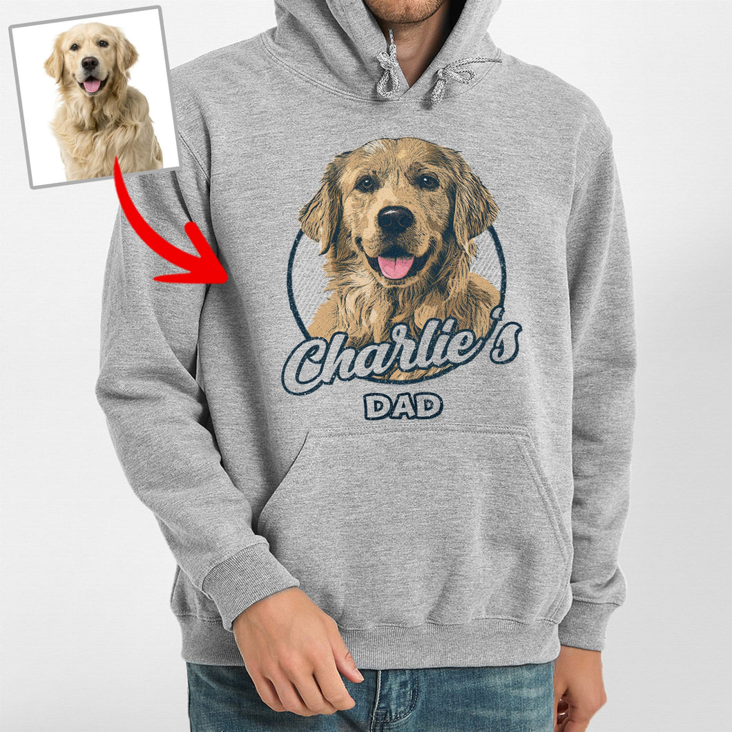 Pawarts | Super Impressive Personalized Dog Hoodie [For Dog Dad]