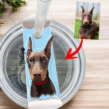 Load image into Gallery viewer, Pawarts | Cute Customized Dog Tumbler Name Tag [Unique Gift For Dog Lovers]
