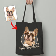 Load image into Gallery viewer, Pawarts | Colorful Customized Dog Tote Bags For Human
