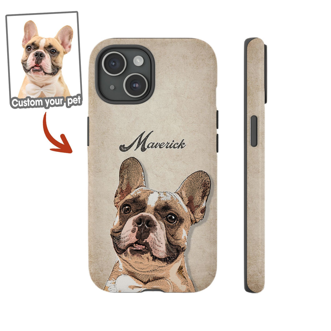 Pawarts | Colorful Customized Dog Phone Case For Dog Lovers