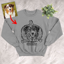 Load image into Gallery viewer, Pawarts |  Woofing Into Halloween Dog Custom Sweatshirt [For Dog&#39;s Human]
