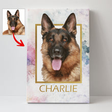 Load image into Gallery viewer, Pawarts | Super Cute Custom Dog Canvas [Special Gift For Dog Lovers]
