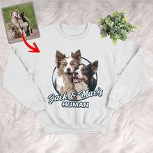 Load image into Gallery viewer, Pawarts | Super Vibrant Personalized Dog Sweatshirt [For Hooman]
