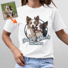 Load image into Gallery viewer, Pawarts | Super Impressive Personalized Dog T-shirt [For Dog Mom]
