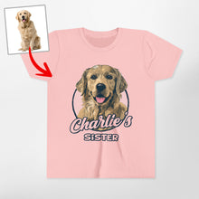 Load image into Gallery viewer, Pawarts | Colorful Sketch Custom Dog Shirt For Youth
