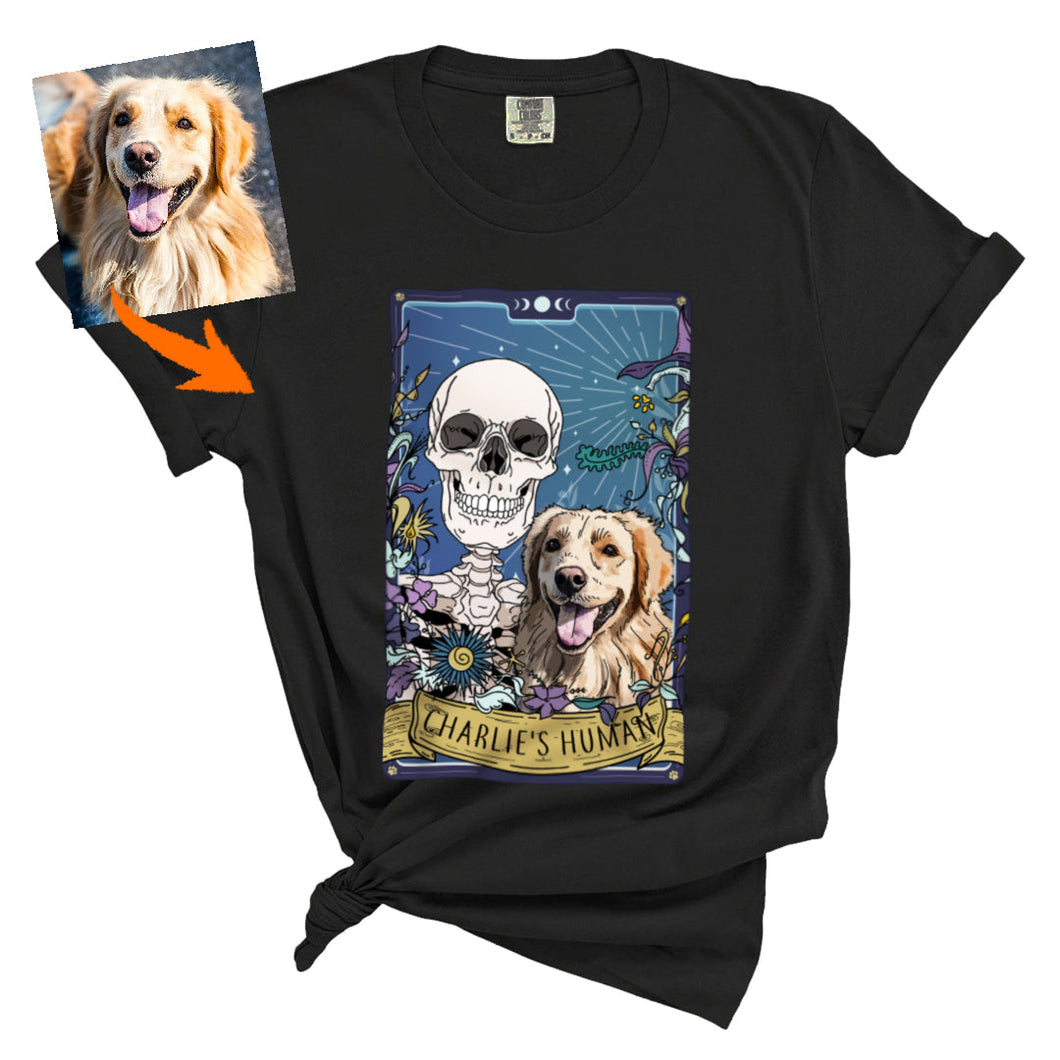 Pawarts | Spooky Customized Comfort Color T-shirts [For Dog's Human]