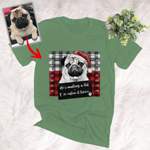 Load image into Gallery viewer, Pawarts | Xmas Vibes Personalized Sketch Dog T-Shirt [Christmas Gift]
