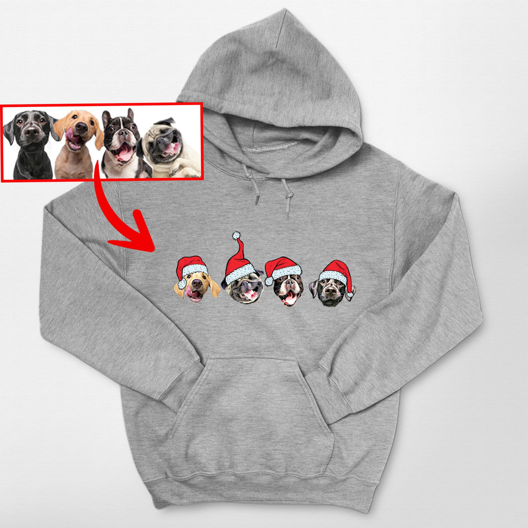 Pawarts | Cute Customized Dog Portrait Hoodies For Hooman [Lovely Xmas Gift]