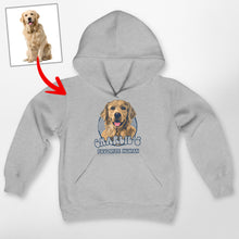 Load image into Gallery viewer, Pawarts | Colorful Sketch Custom Dog Hoodies For Kid
